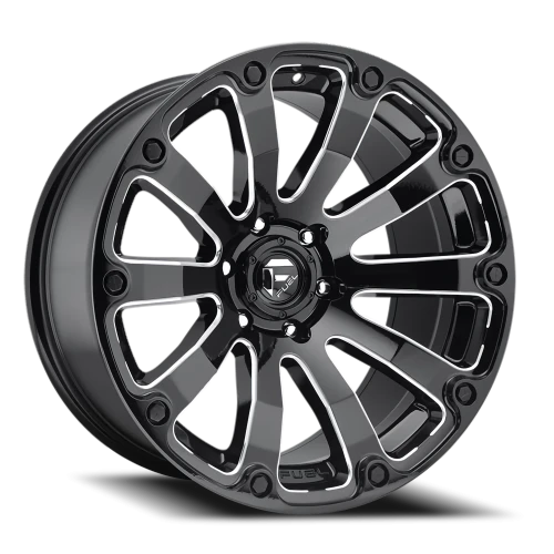 Fuel Diesel D598 20x9 +1 6x135mm 87.1mm Gloss Black Milled