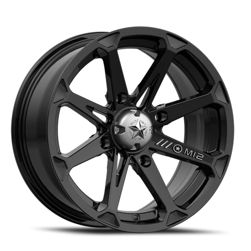 MSA Diesel M12 15x7 +10 4x156mm 132mm Gloss Black