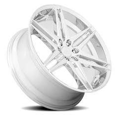 DUB Dirty Dog S265 24x10 +30 6x135mm 87.1mm Chrome