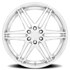 DUB Dirty Dog S265 24x10 +30 6x135mm 87.1mm Chrome