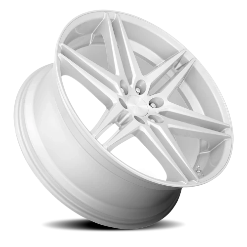 DUB Dirty Dog S270 24x10 +25 6x139.7mm 106.1mm Silver Brushed Face