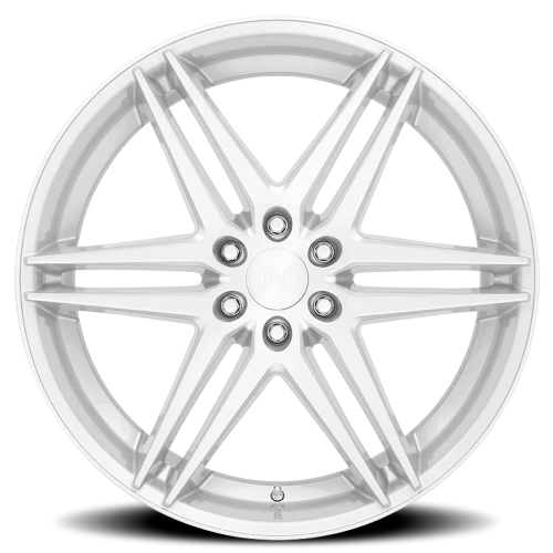 DUB Dirty Dog S270 24x10 +30 6x135mm 87.1mm Silver Brushed Face