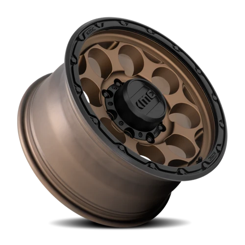 KMC Dirty Harry KM541 BRZ 17x8.5 +0 8x170mm 125.1mm Matte Bronze Black Lip