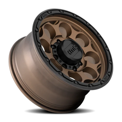 KMC Dirty Harry KM541 BRZ 17x8.5 +0 8x165.1mm 125.1mm Matte Bronze Black Lip