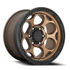 KMC Dirty Harry KM541 BRZ 18x8.5 +18 5x127mm 71.5mm Matte Bronze Black Lip