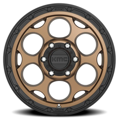 KMC Dirty Harry KM541 BRZ 17x8.5 +18 6x135mm 87.1mm Matte Bronze Black Lip