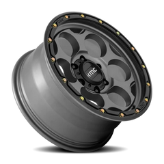 KMC Dirty Harry KM541 GY 18x8.5 +0 6x139.7mm 106.25mm Satin Gray Black Lip