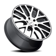 TSW Donington GY 22x10.5 +42 5x112mm 72mm Gunmetal Mirror Cut Face