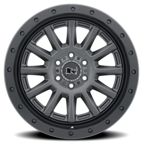 Black Rhino Dugger 17x8.5 +10 6x114.3mm 66.6mm Gunblack