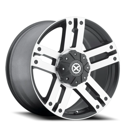 ATX Dune AX190 20x9 +18 6x135mm 106.1mm Satin Black Machined Face