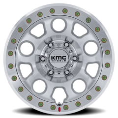 KMC E25 Beadlock KM241 DX 17x9 +1 6x135mm 87.1mm Machined Silver