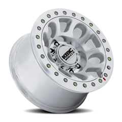 KMC E25 Beadlock KM241 DX 17x9 -38 8x165.1mm 125.1mm Machined Silver