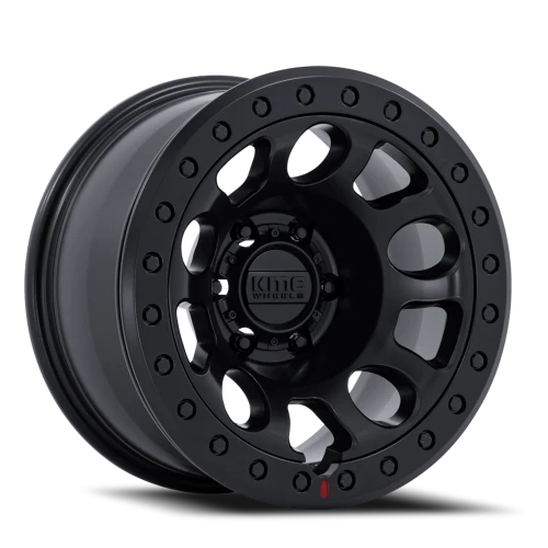 KMC E25 Beadlock KM241 MX 17x9 -38 5x127mm 71.5mm Blackout