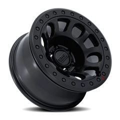 KMC E25 Beadlock KM241 MX 17x9 -12 5x127mm 71.5mm Blackout