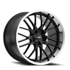 Cray Eagle GB 19x10.5 +69 5x120.65mm 70mm Gloss Black Mirror Cut Lip