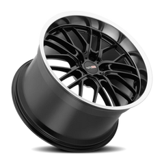 Cray Eagle GB 19x10.5 +69 5x120.65mm 70mm Gloss Black Mirror Cut Lip