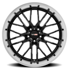Cray Eagle GB 19x10.5 +69 5x120.65mm 70mm Gloss Black Mirror Cut Lip