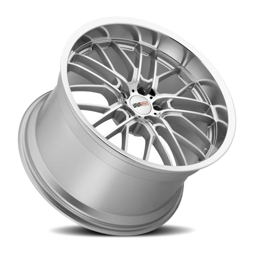 Cray Eagle SL 19x10.5 +40 5x120.65mm 70mm Silver Mirror Cut Face-Mirror Cut Lip
