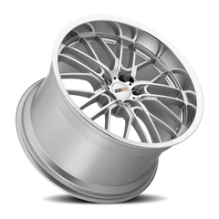 Cray Eagle SL 19x10.5 +40 5x120.65mm 70mm Silver Mirror Cut Face-Mirror Cut Lip