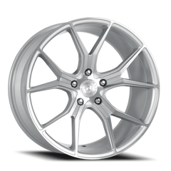 Dolce Performance Element GSF 18x8.5 +35 5x120mm 72.56mm Gloss Silver Machined Face