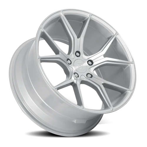 Dolce Performance Element GSF 18x8.5 +35 5x120mm 72.56mm Gloss Silver Machined Face