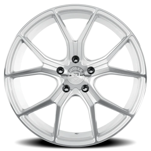 Dolce Performance Element GSF 18x8.5 +35 5x120mm 72.56mm Gloss Silver Machined Face