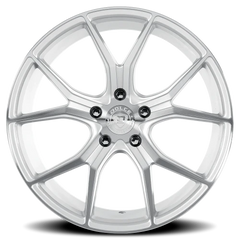 Dolce Performance Element GSF 18x8.5 +35 5x120mm 72.56mm Gloss Silver Machined Face