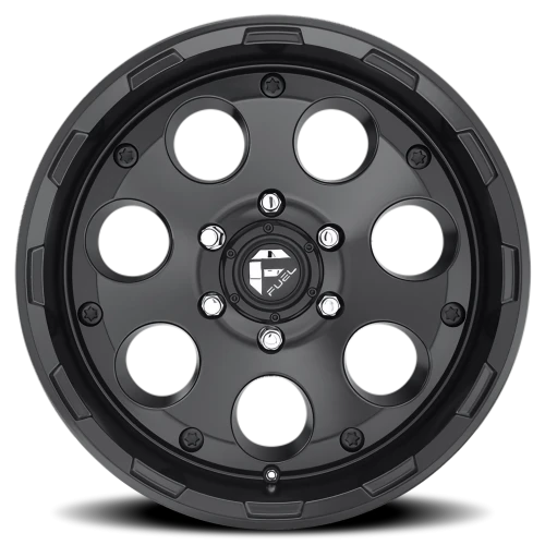 Fuel Enduro D608 20x9 +1 5x127mm 78.1mm Matte Black
