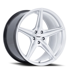 TSW Esprit SD 18x9 +45 5x112mm 66.56mm Hyper Silver Machined Face