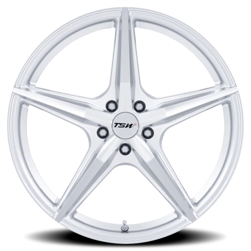 TSW Esprit SD 20x9 +45 5x112mm 66.56mm Hyper Silver Machined Face