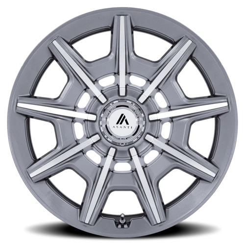 Asanti Black Label Esquire ABL-41 A 20x9 +45 5x108mm 72.6mm Gloss Anthracite Bright Machined