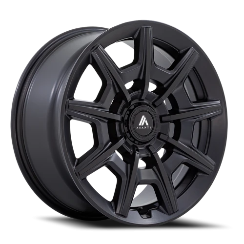 Asanti Black Label Esquire ABL-41 SB 22x10.5 +38 5x112mm 74.1mm Satin Black Gloss Black Face