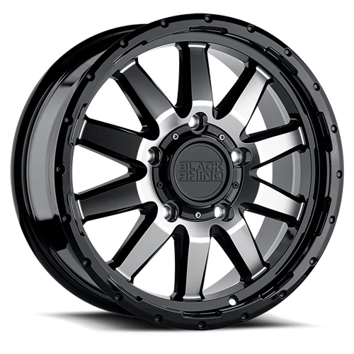 Black Rhino Excursion GB-MF 18x8 +35 6x139.7mm 112.1mm Gloss Black Mirror Face