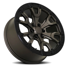 Factory Reproductions FR 99 Ford Bronco Raptor BZ 17x9 +18 6x139.7mm 93.1mm Bronze Black Ring