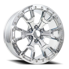 Factory Reproductions FR 99 Ford Bronco Raptor CH 20x9 +20 6x139.7mm 93.1mm Chrome