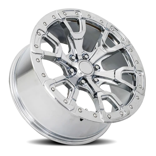 Factory Reproductions FR 99 Ford Bronco Raptor CH 20x9 +20 6x139.7mm 93.1mm Chrome