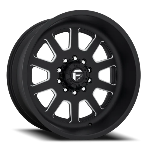Fuel FF09D DE09 Super Single BK 22x12 -50 10x170mm 125.1mm Matte Black Milled