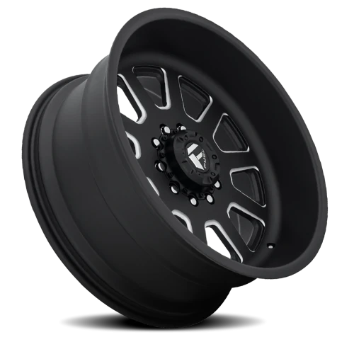 Fuel FF09D DE09 Super Single BK 24x12 -50 8x180mm 124.3mm Matte Black Milled