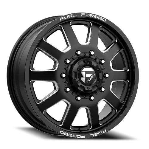 Fuel FF09D Dually DE09 BK 20x8.25 +105 10x225mm 170.1mm Matte Black Milled