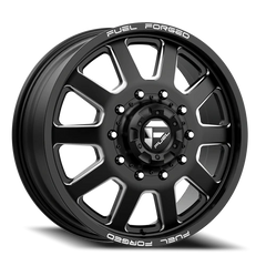 Fuel FF09D Dually DE09 BK 24x8.25 +105 10x225mm 170.1mm Matte Black Milled