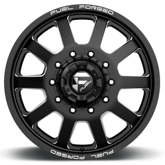 Fuel FF09D Dually DE09 BK 20x8.25 +105 10x225mm 170.1mm Matte Black Milled