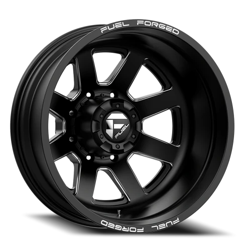 Fuel FF09D Dually DE09 BK 22x8.5 -202 10x225mm 170.1mm Matte Black Milled