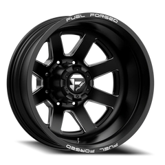 Fuel FF09D Dually DE09 BK 22x8.5 -202 10x225mm 170.1mm Matte Black Milled