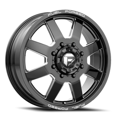 Fuel FF09D Dually DE09 BK 24x8.25 +105 8x165.1mm 121.7mm Matte Black Milled