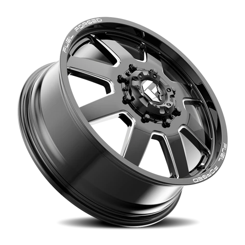 Fuel FF09D Dually DE09 BK 20x8.25 +105 8x210mm 154.3mm Matte Black Milled