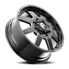 Fuel FF09D Dually DE09 BK 22x8.5 +105 8x200mm 142.2mm Matte Black Milled