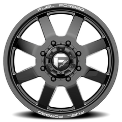 Fuel FF09D Dually DE09 BK 24x8.25 +105 8x165.1mm 121.7mm Matte Black Milled