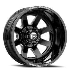 Fuel FF09D Dually DE09 BK 24x8.25 -240 8x165.1mm 121.7mm Matte Black Milled