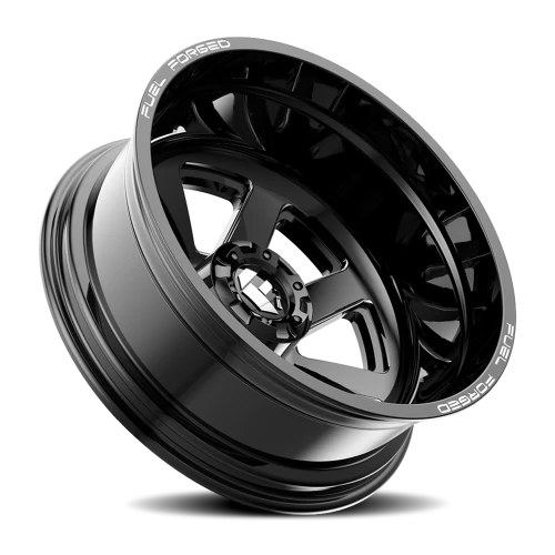 Fuel FF09D Dually DE09 BK 24x8.25 -225 8x200mm 142.2mm Matte Black Milled