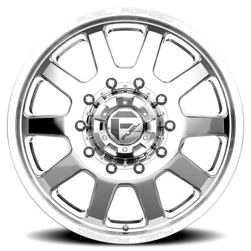 Fuel FF09D Dually DE09 PO 24x8.25 +105 10x225mm 170.1mm Polished